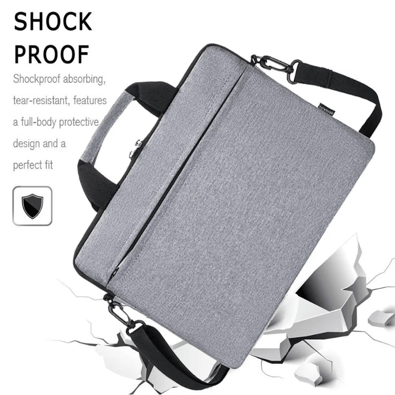 UltraThin Laptop Sleeve Shoulder Bag Lightweight Protective Case For 1317 Inch Notebooks 1