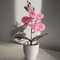 Artificial Butterfly Orchid Bonsai Elegant Potted Floral Decor For Home Office 9