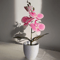 Artificial Butterfly Orchid Bonsai Elegant Potted Floral Decor For Home Office 9