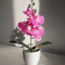 Artificial Butterfly Orchid Bonsai Elegant Potted Floral Decor For Home Office 8