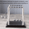 Newtons Cradle Desk Toy Kinetic Steel Balance Balls Physics Pendulum Decor 1