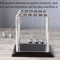 Newtons Cradle Desk Toy Kinetic Steel Balance Balls Physics Pendulum Decor 1