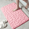 Embossed Pebble AntiSlip Floor Mat Soft Absorbent Bathroom Living Room Carpet 0