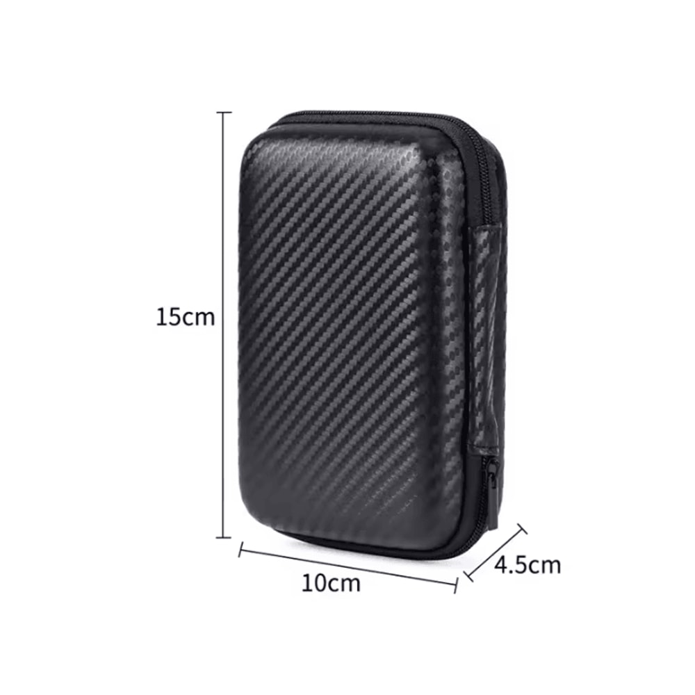 Portable EVA Storage Organizer Case Hard Shell Zipper Pouch For Cables Chargers Gadgets 5