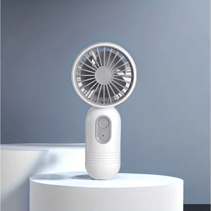 USB Rechargeable Portable Mini Fan 3Speed Handheld Cooling Fan For Travel Everyday Use 7