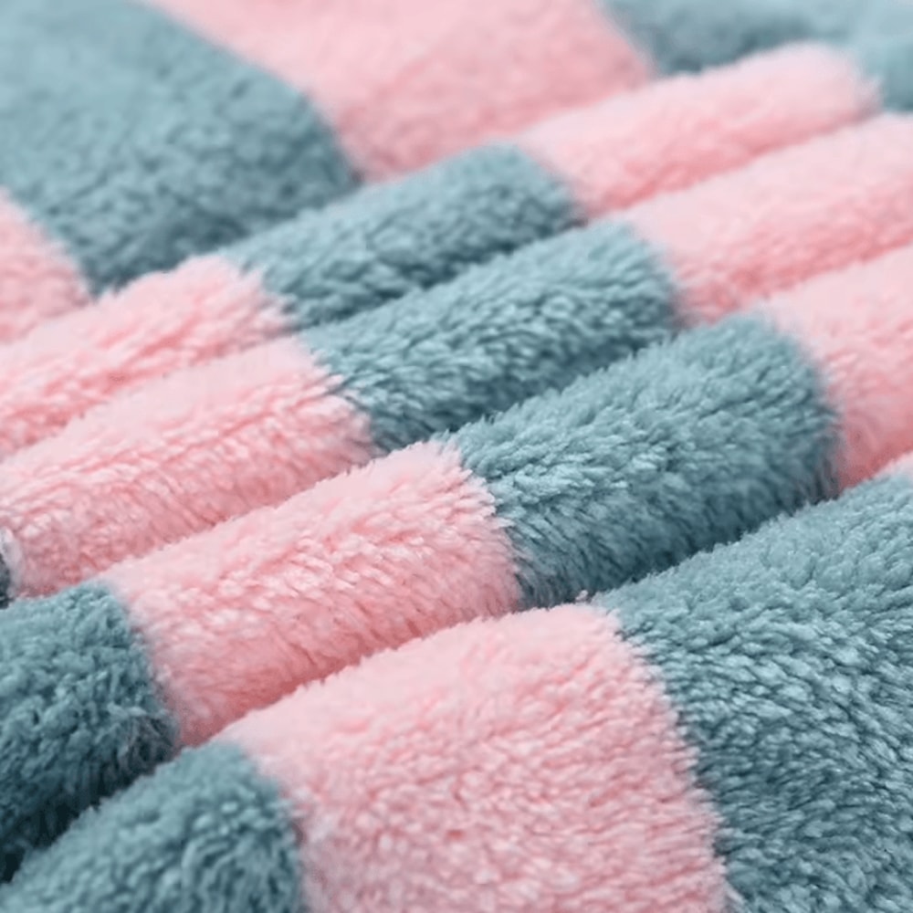 QuickDry Microfiber Hair Towel Wrap Super Absorbent Soft Turban Cap For Women 4