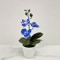 Artificial Orchid Flower Arrangement Elegant FadeResistant Home Office Table Decor 4