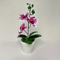 Artificial Orchid Flower Arrangement Elegant FadeResistant Home Office Table Decor 7