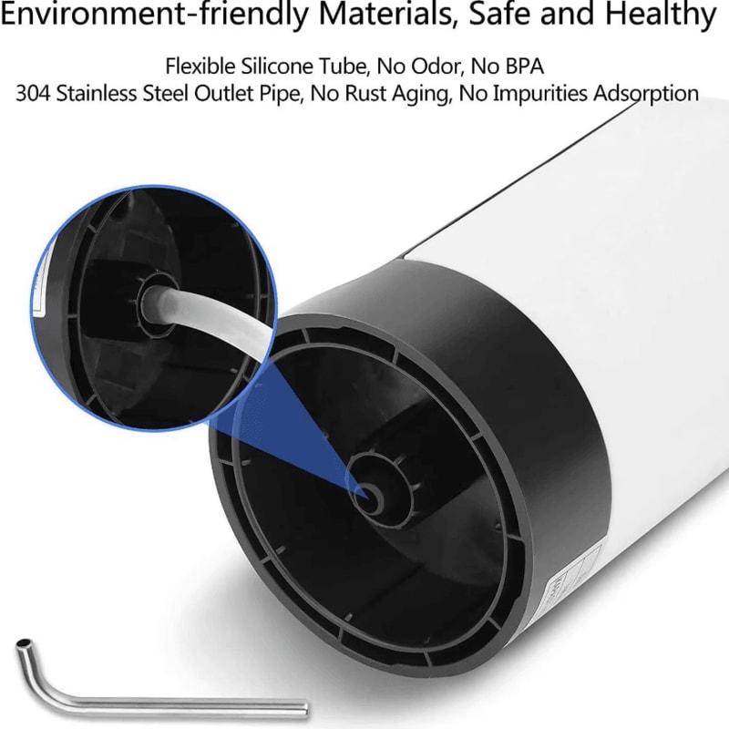 USB Rechargeable Water Bottle Pump Automatic OneTouch Drinking Dispenser For Home Office 3