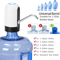 USB Rechargeable Water Bottle Pump Automatic OneTouch Drinking Dispenser For Home Office 4