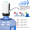 USB Rechargeable Water Bottle Pump Automatic OneTouch Drinking Dispenser For Home Office 4