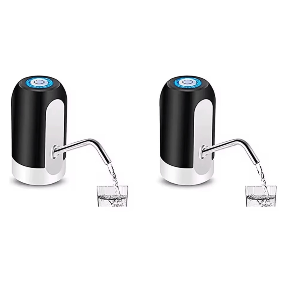 USB Rechargeable Water Bottle Pump Automatic OneTouch Drinking Dispenser For Home Office 10