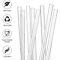12Pack Replacement Straws For Stanley 40oz Tumbler Reusable Clear Plastic Straws With Cleaning Bru 0