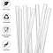 12Pack Replacement Straws For Stanley 40oz Tumbler Reusable Clear Plastic Straws With Cleaning Bru 0