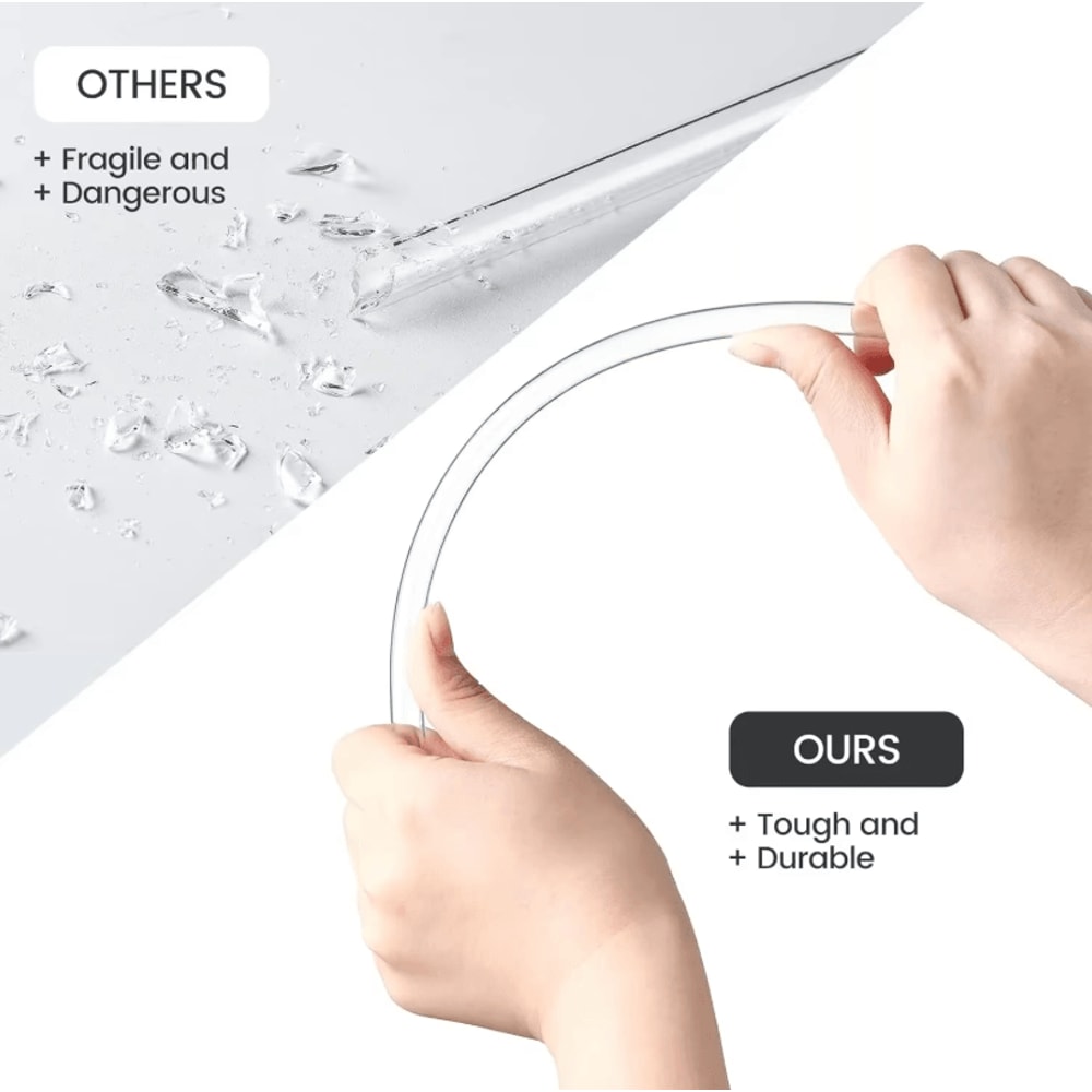 12Pack Replacement Straws For Stanley 40oz Tumbler Reusable Clear Plastic Straws With Cleaning Bru 1