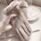 Beige Touchscreen Winter Gloves With Plush Lining Warm Thermal Gloves For Outdoor Use 1