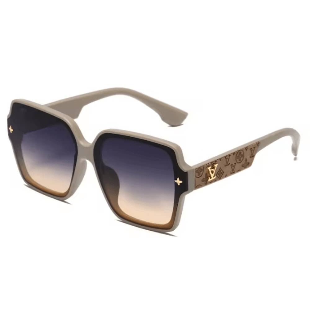 Oversized Square Frame Sunglasses For Women UV Protection Fashion Luxury Shades 3