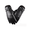 Mens PU Leather Touchscreen Gloves Thin Winter Driving Gloves Non Slip Full Finger 0