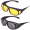 Night Driving Glasses Anti Glare Yellow Lens UV Protection Sunglasses For Men And Women 0