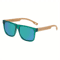 Square Wood Grain Sunglasses UV400 Protection Unisex Casual Outdoor Eyewear 7