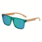 Square Wood Grain Sunglasses UV400 Protection Unisex Casual Outdoor Eyewear 7