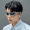 Y2K Oval Punk Sunglasses Mirror Lens UV400 Retro Unisex Statement Shades 3