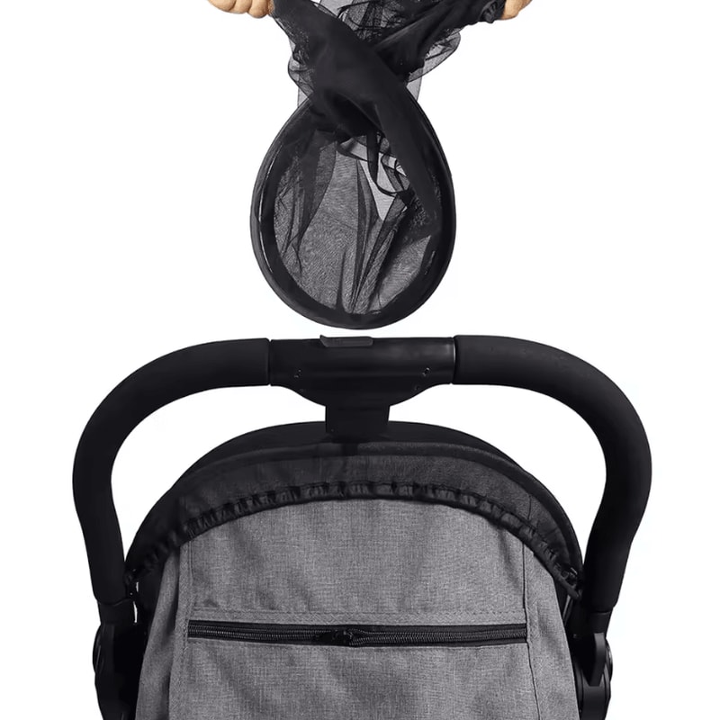 FullCover Baby Stroller Mosquito Net With Breathable Zipper Design 3