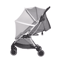 FullCover Baby Stroller Mosquito Net With Breathable Zipper Design 6