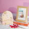 Floral Wooden Baby Milestone Cards DoubleSided Monthly Photo Props 1