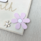 Floral Wooden Baby Milestone Cards DoubleSided Monthly Photo Props 2