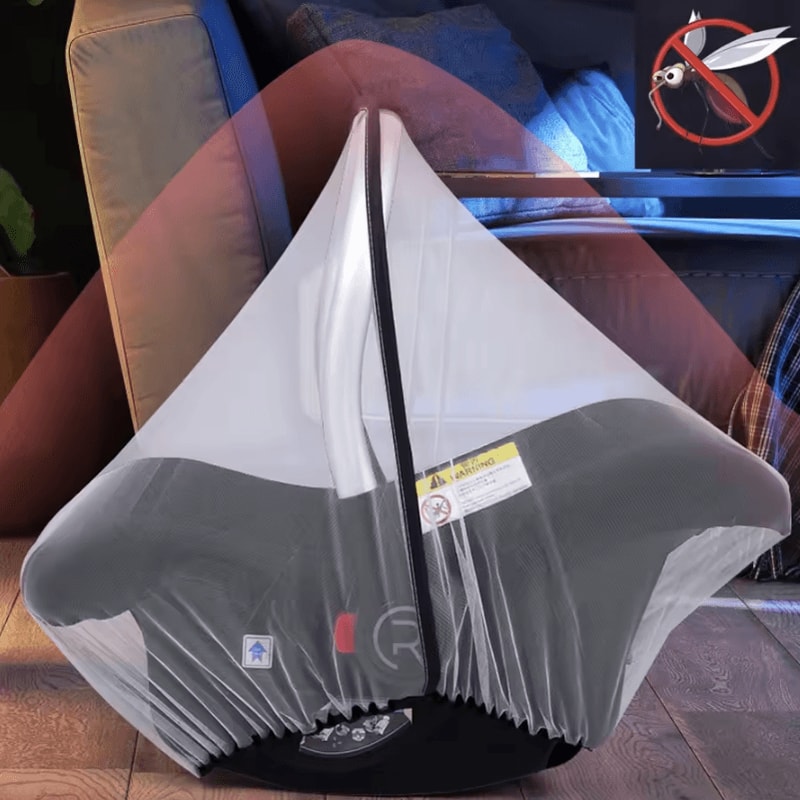 Universal Baby Stroller Mosquito Net Breathable FullCover Insect Protection 1
