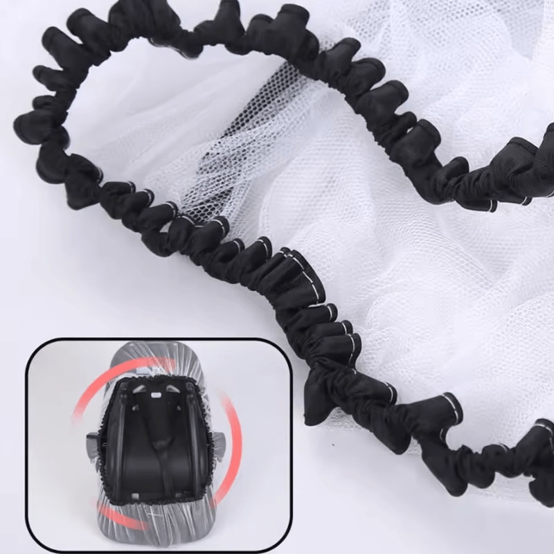 Universal Baby Stroller Mosquito Net Breathable FullCover Insect Protection 2