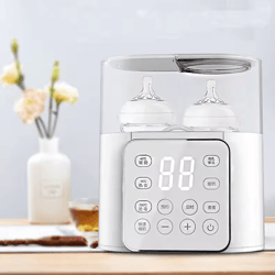 smart multifunction baby bottle warmer & sterilizer with precise temperature control