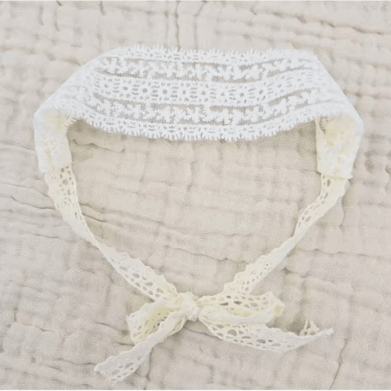 Sweet Lace Floral Baby Headband Soft Elastic Princess Hair Accessory 8