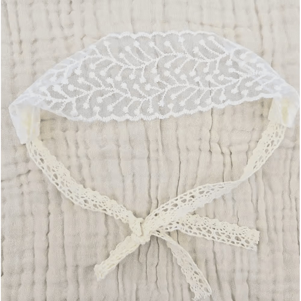Sweet Lace Floral Baby Headband Soft Elastic Princess Hair Accessory 7