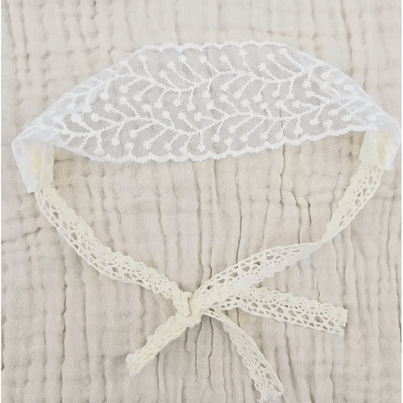 Sweet Lace Floral Baby Headband Soft Elastic Princess Hair Accessory 7