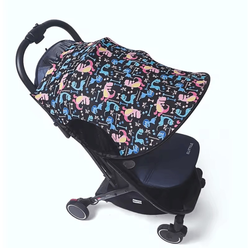 Universal Baby Stroller Sunshade Cover Extended UV Protection Canopy 4