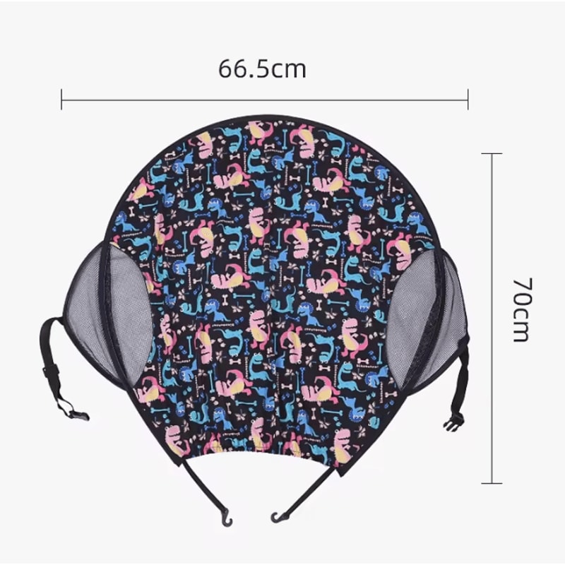 Universal Baby Stroller Sunshade Cover Extended UV Protection Canopy 5