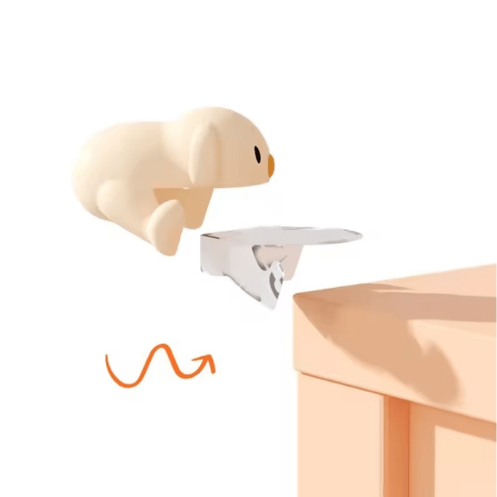 Soft Silicone Baby Corner Protectors AntiCollision Safety Guards 4pcs Set 1