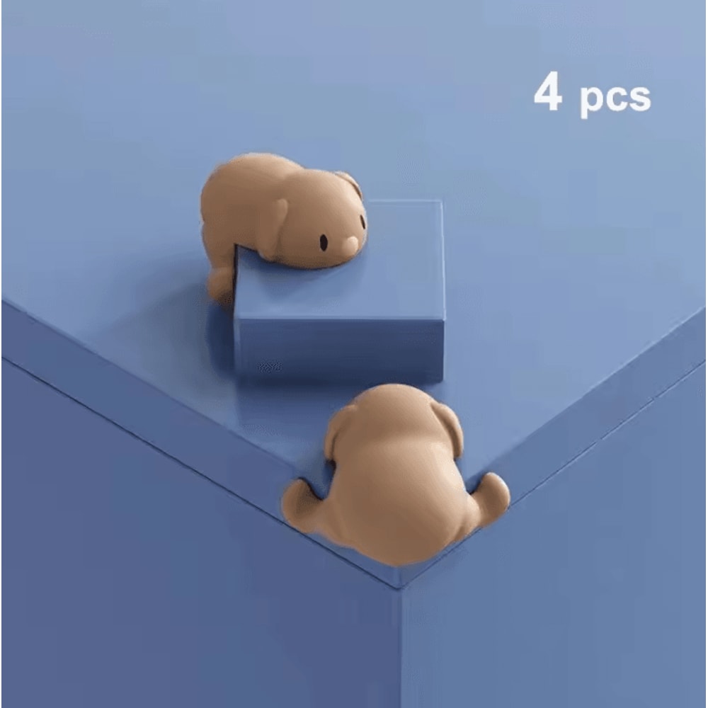 Soft Silicone Baby Corner Protectors AntiCollision Safety Guards 4pcs Set 7