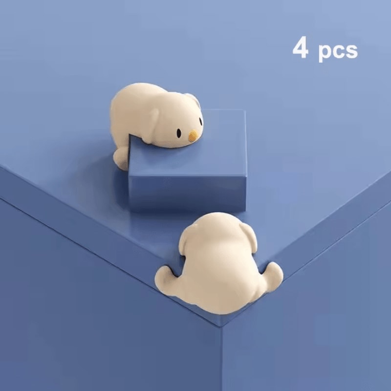 Soft Silicone Baby Corner Protectors AntiCollision Safety Guards 4pcs Set 8