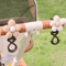 Cute Floral Baby Stroller Hook Multifunction Hanging Storage For OntheGo Parents 0