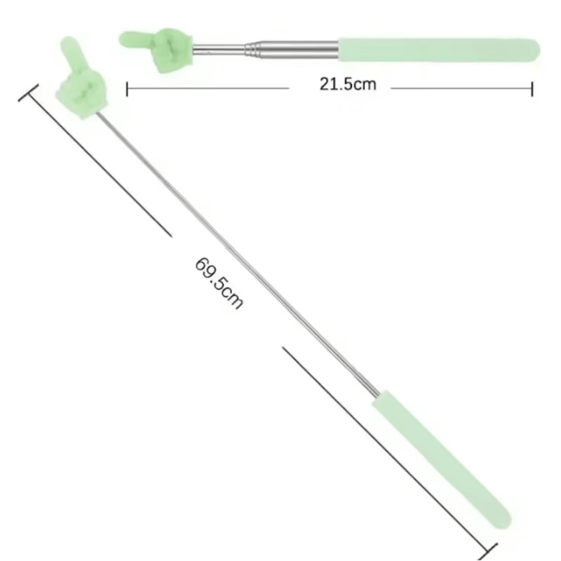 Colorful Telescopic Finger Reading Stick For Kids Learning Teaching 3