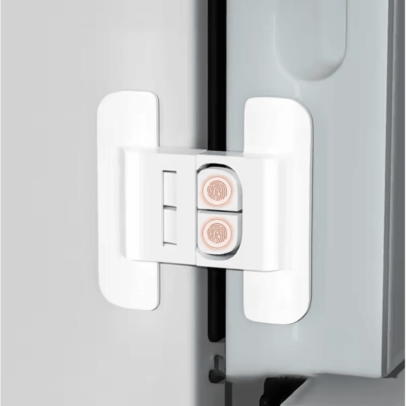 2PCS MultiUse Baby Safety Cabinet Refrigerator Locks For Childproof Protection 2