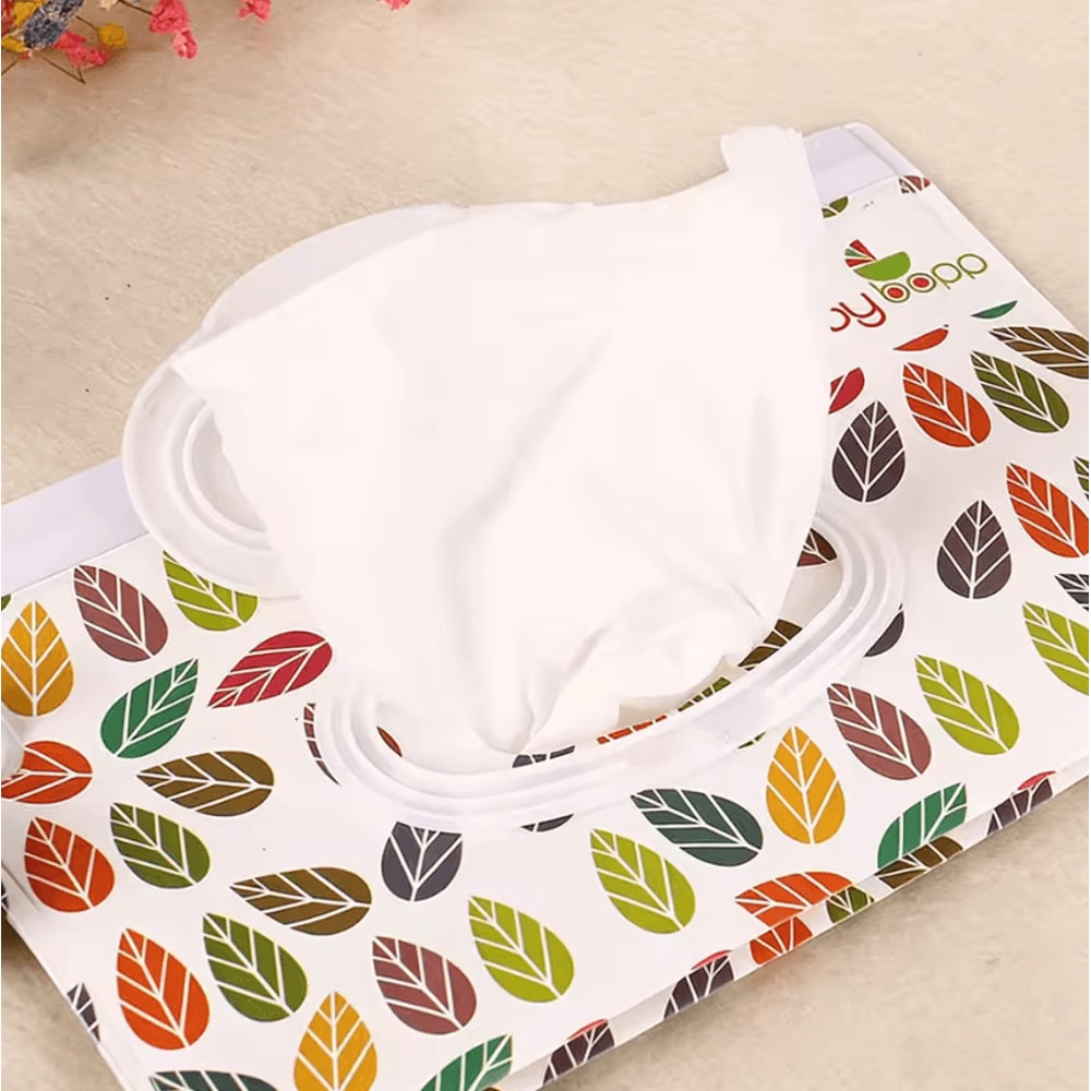 2Pack Portable Wet Wipes Dispenser Bags For Easy Hygienic Travel 1