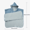 Soft Cotton Gauze Baby Hooded Bath Towel Poncho For Cozy Drying Comfort 3