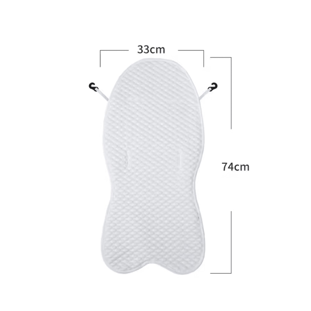Breathable Baby Stroller Cooling Pad With Soft Cotton Mesh Comfort 5