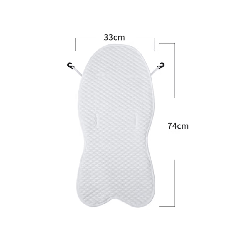 Breathable Baby Stroller Cooling Pad With Soft Cotton Mesh Comfort 5