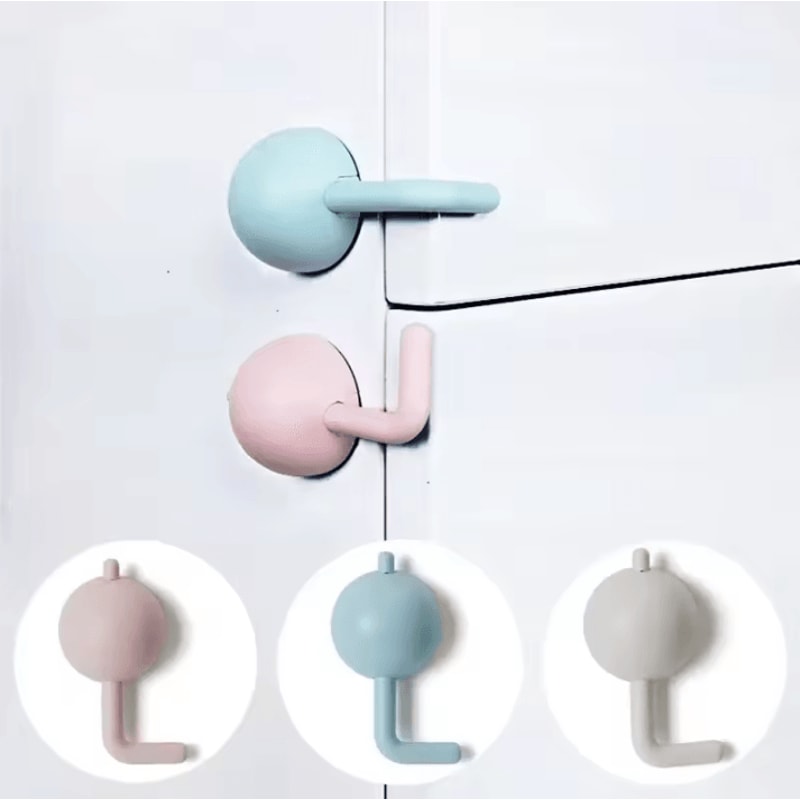 3PCS MultiFunction Baby Safety Cabinet Locks For Childproof Home Protection 1