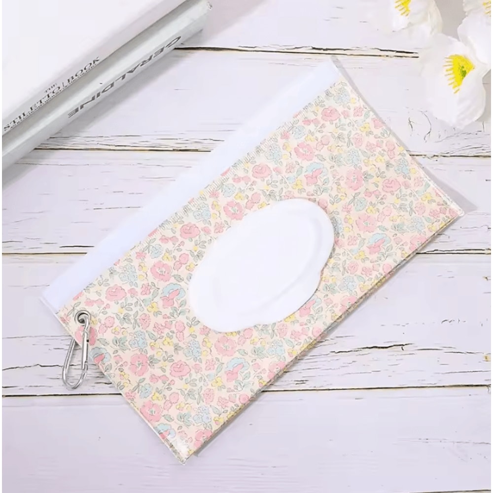 Portable SnapStrap Baby Wipes Bag With Flip Cover For Easy OntheGo Access 5